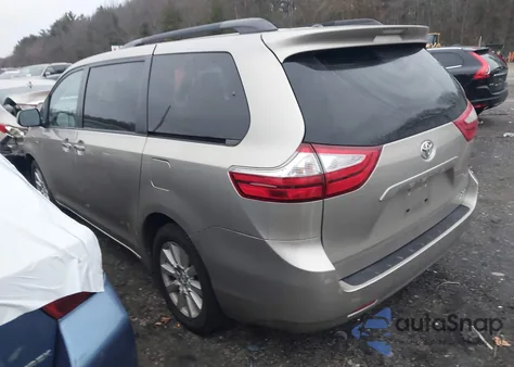 2017 Toyota Sienna Xle 7 Passenger z USA, uszkodzony, nr VIN 5TDDZ3DC4HS182078